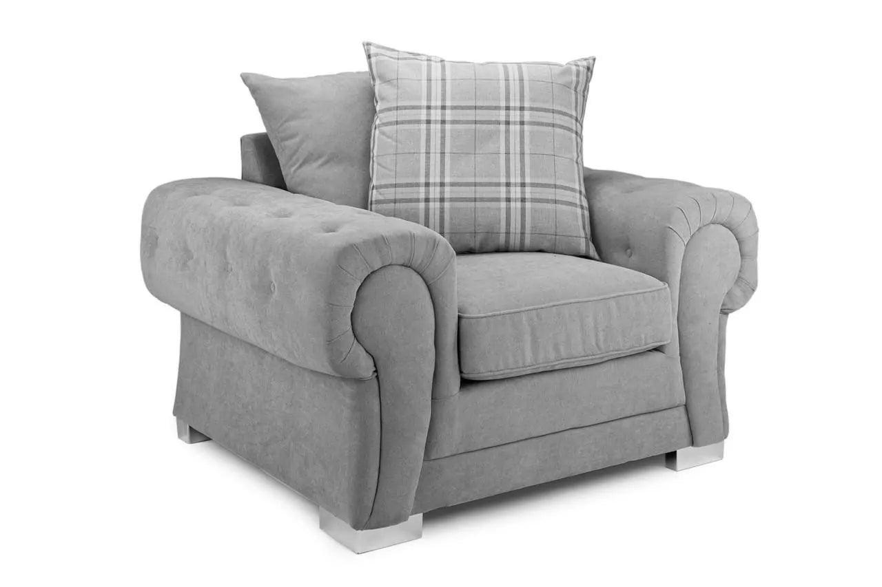 Brand new Verona 1 Seater Scatter Back Sofa - Sofaye