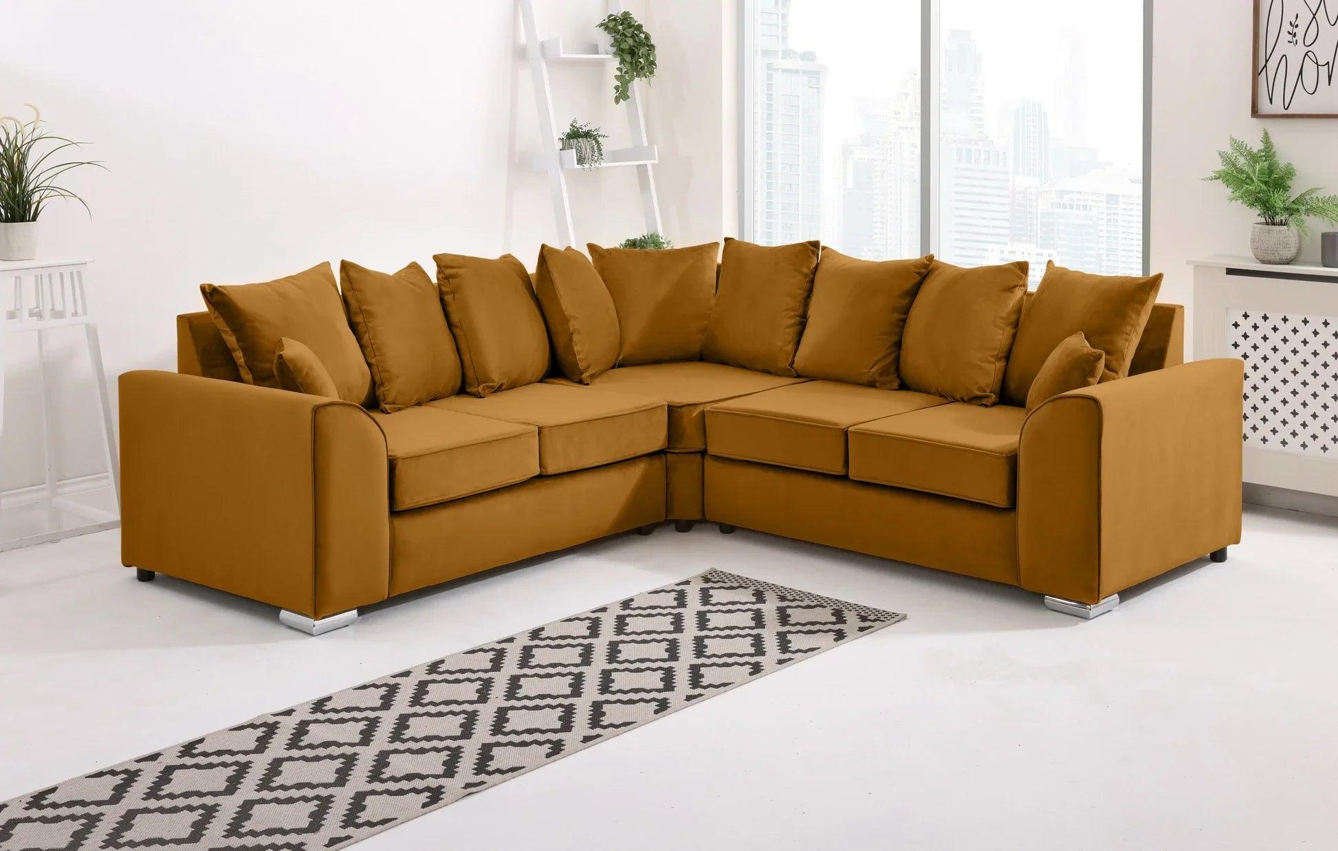 Brand new Dylan 5 Seater Scatter Back Sofa - Sofaye