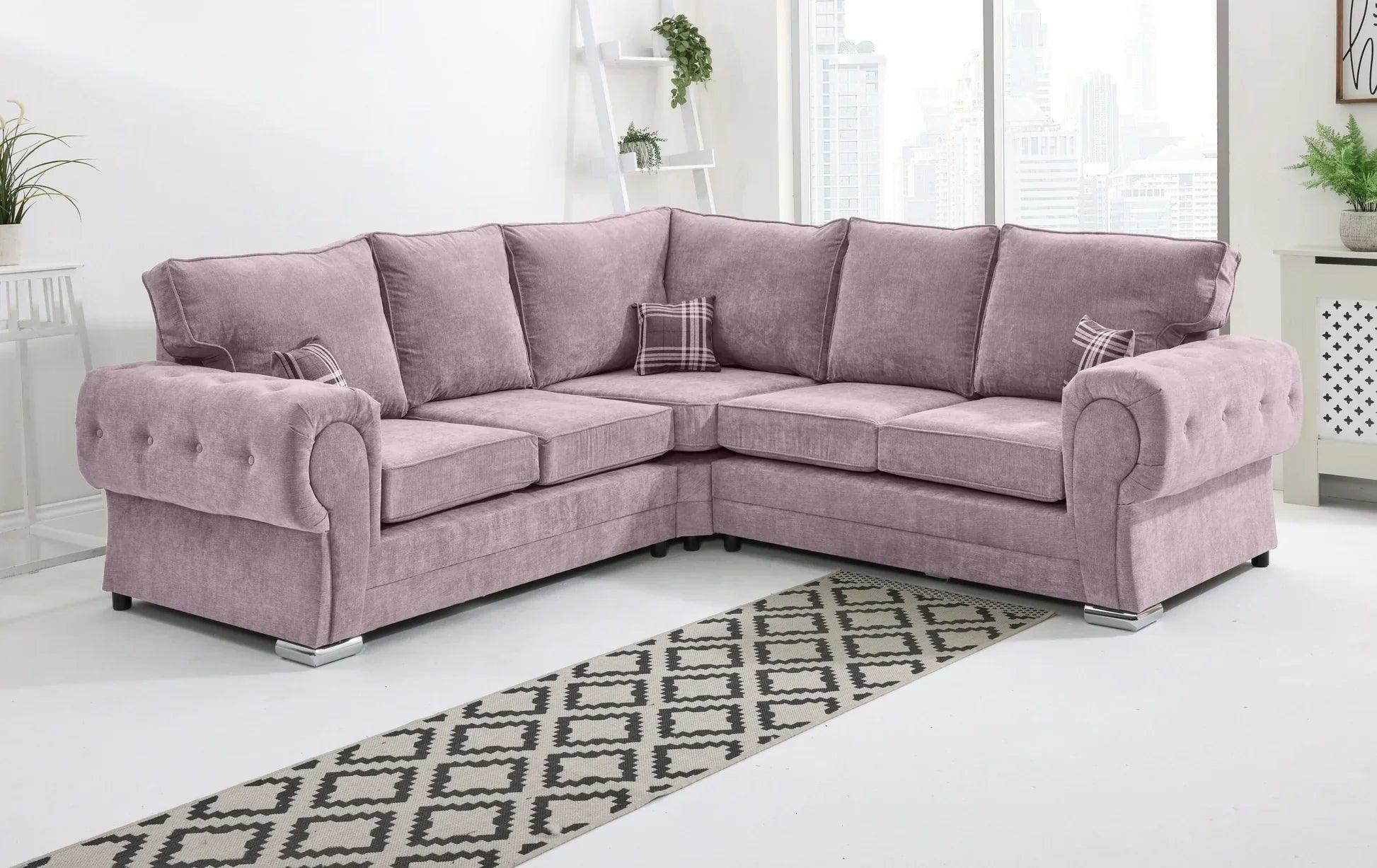 Brand new Verona 5 Seater High back Sofa - Sofaye