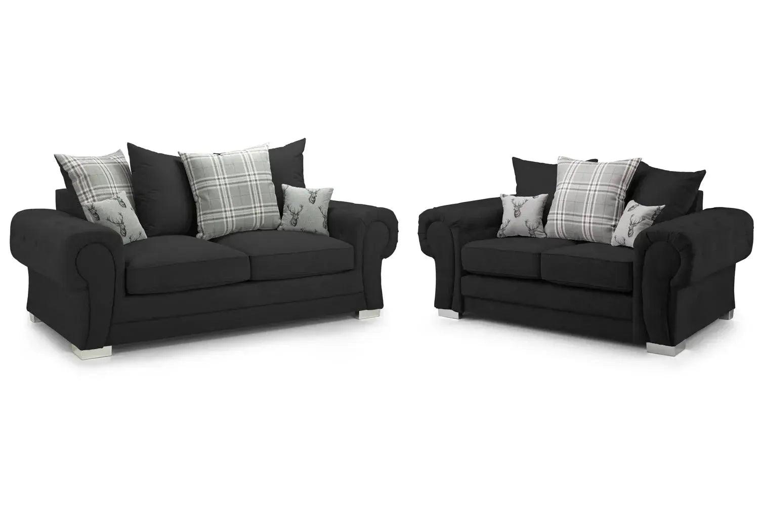 Brand New Verona 3+2 Seater Scatter Back Sofa - Sofaye